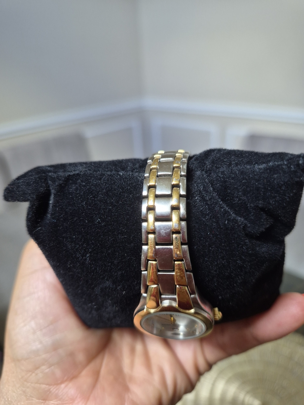 Anne Klein Two-Tone Women's Bracelet Watch - Gold & Silver - Picture 6 of 10